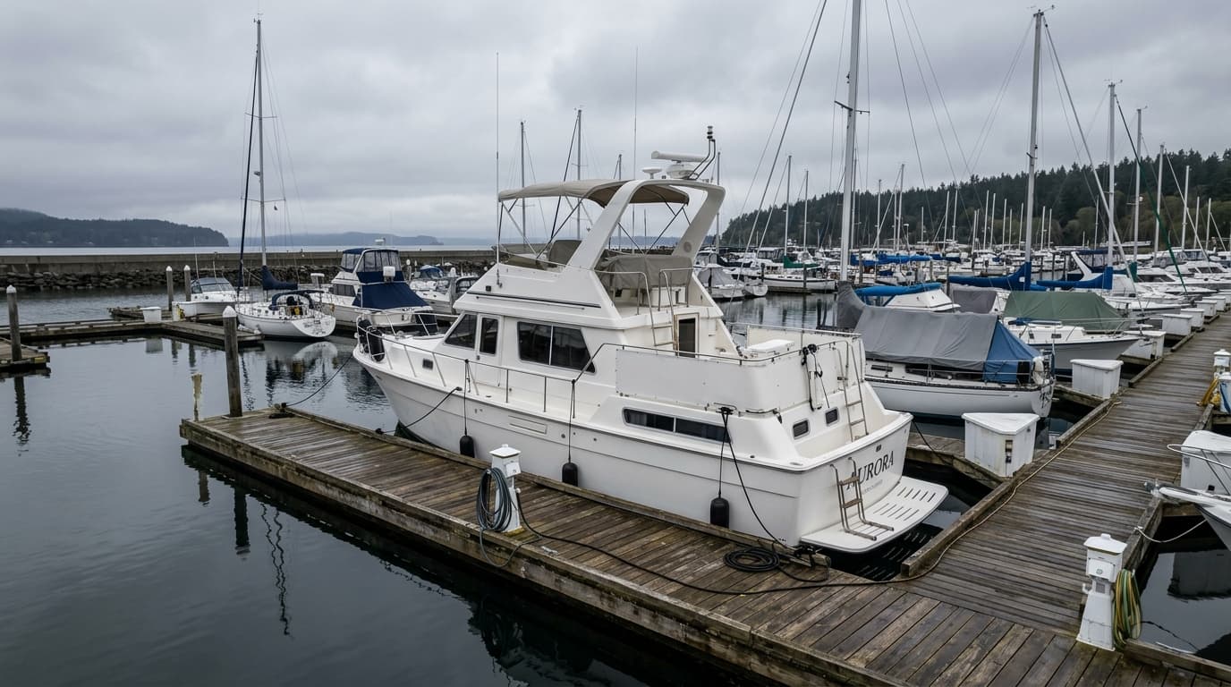Hull profiles — At dock